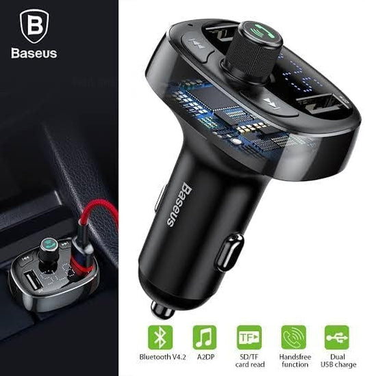 T-Typed Bluetooth MP3 Car Charger / شاحن سيارة بلوتوث MP3 من نوع T