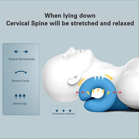 Cervical Spine Pillow / وسادة العمود الفقري العنقي