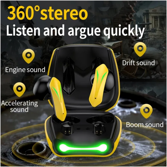 Wireless Earbuds Gaming Earphone / سماعات أذن لاسلكية للألعاب